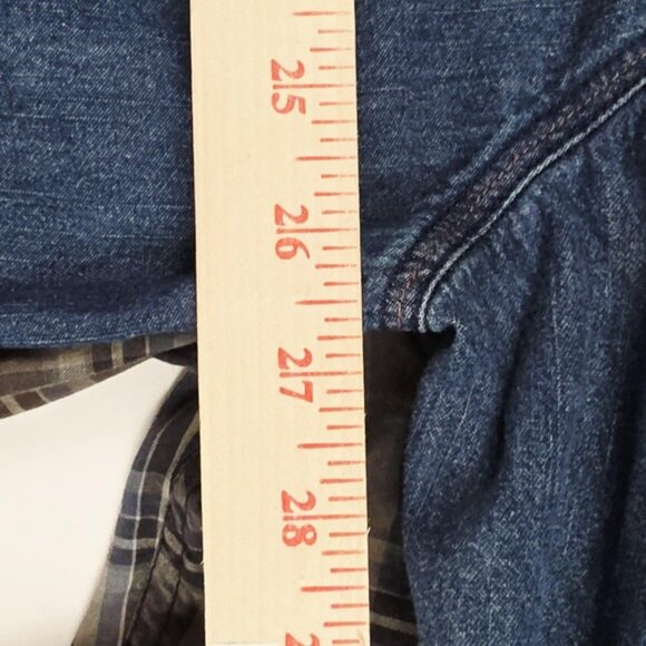 Legendary Whitetails Shirts Mens 2XL 2XT Blue Denim Plaid Western Lot of 2 Hunt - Picture 10 of 12